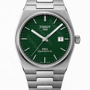 ساعت مچی تیسوت PRX صفحه سبز