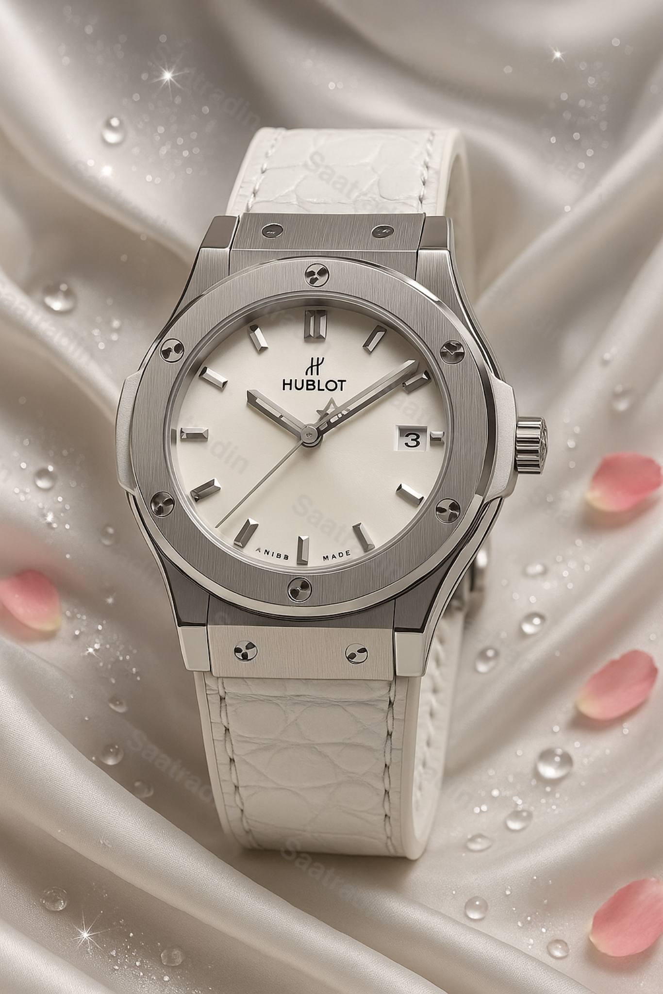 ساعت زنانه بند چرمی