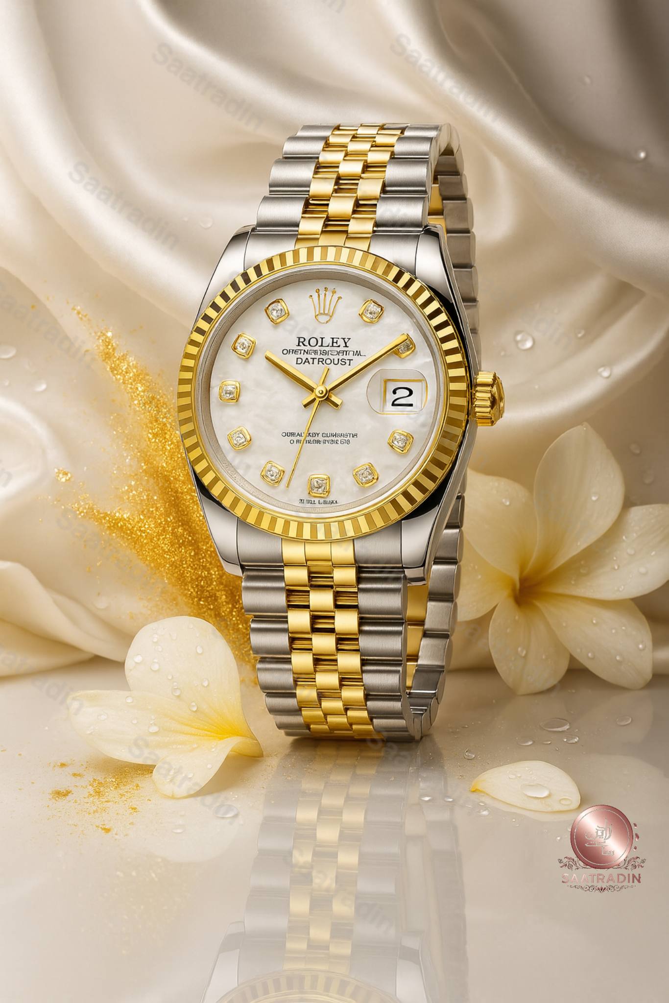 ساعت زنانه بند استیل